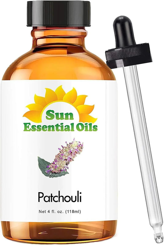 Patchouli Essential Oil, 4 oz. by Sun Essential Oils