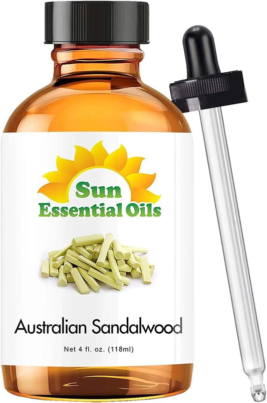 Sandalwood Essential Oil, 4 oz. Sun Essential Oils