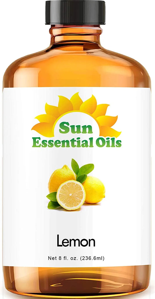 Lemon Essential Oil , 8 oz. Sun Essential Oils